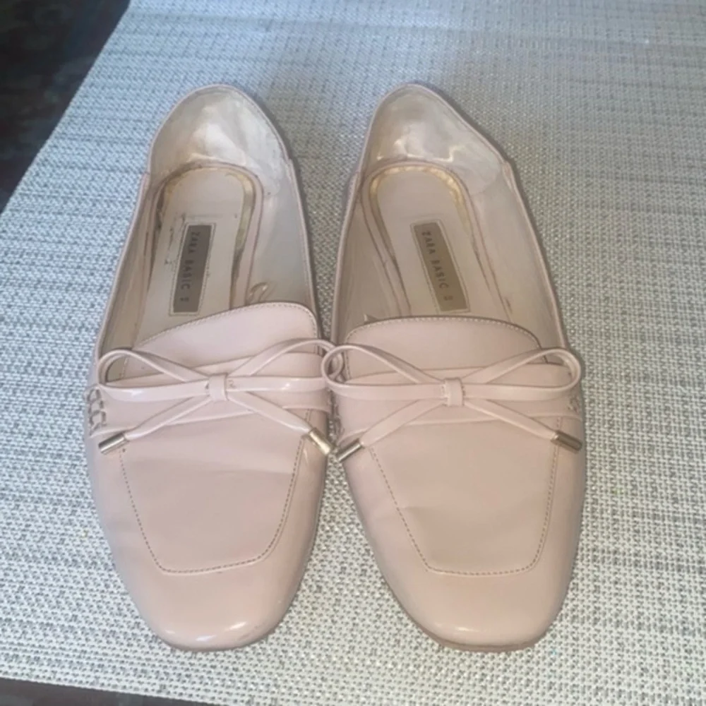 Zara || Loafers size40, nude loafers
